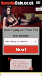Mobile Screenshot of nymphodate.co.uk